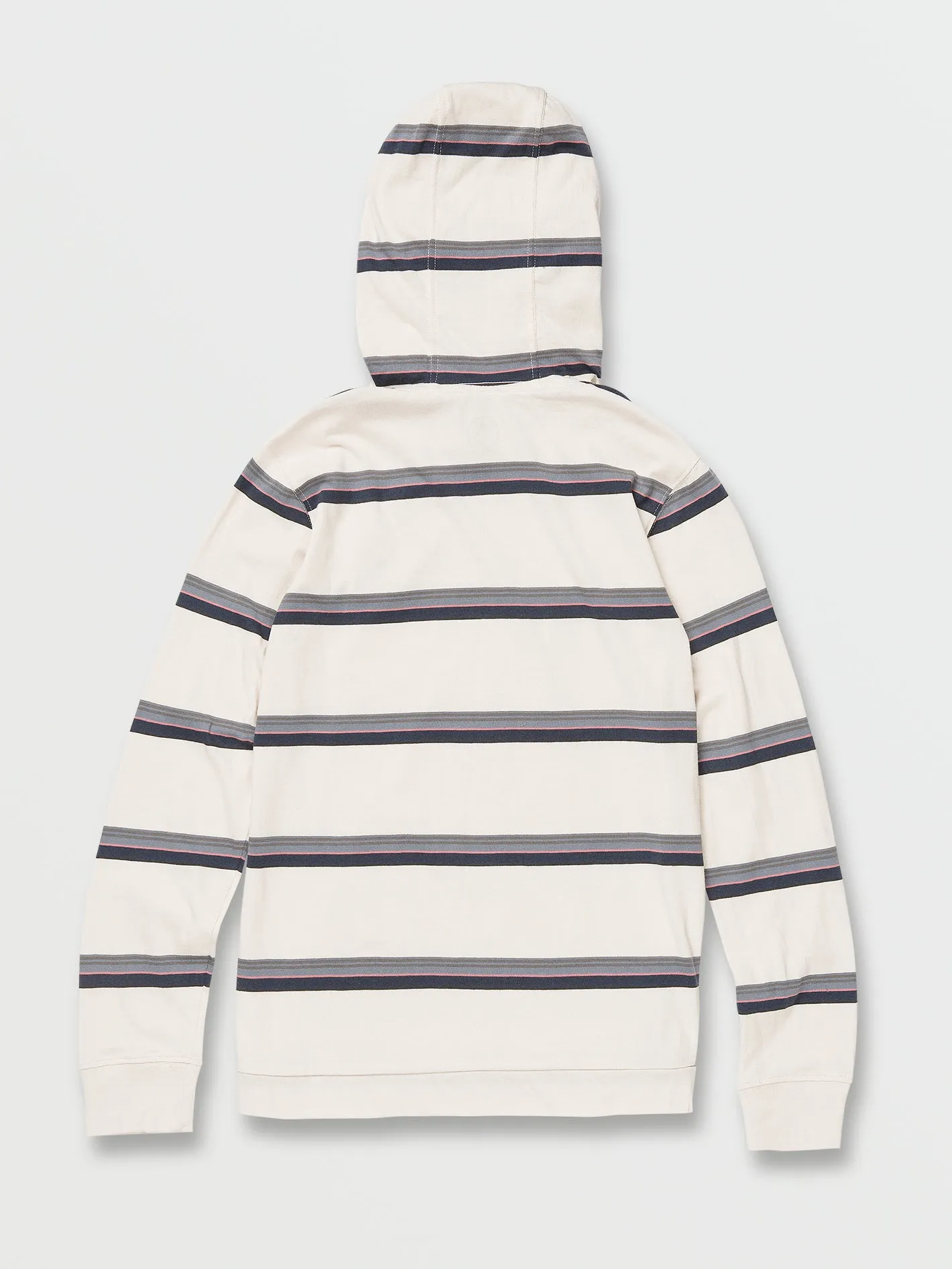 Big Boys Outstoned Hooded Long Sleeve Shirt - Whitecap Grey sold by Volcom product image thumbnail 2