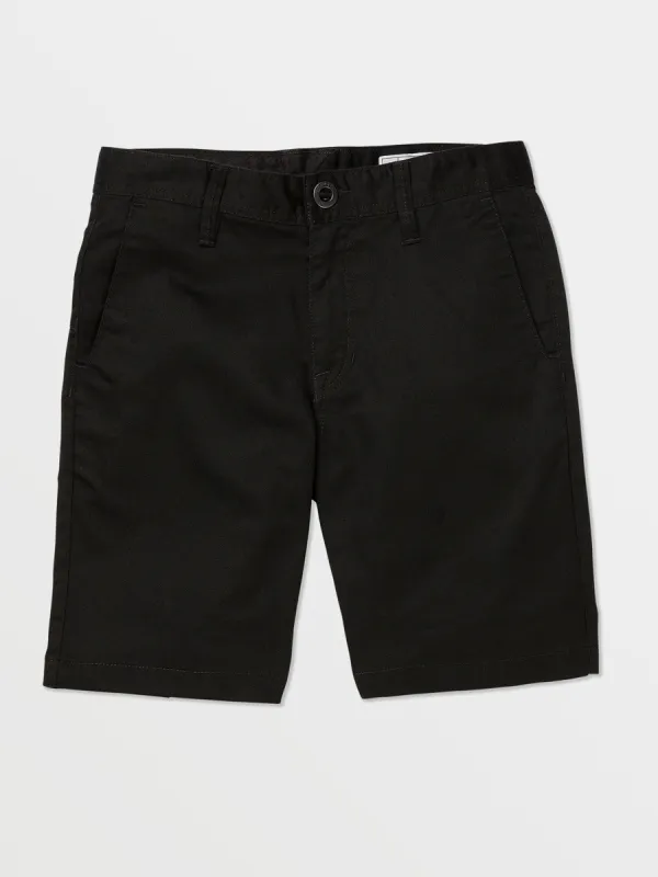 Big Boys Frickin Chino Shorts - Black sold by Volcom