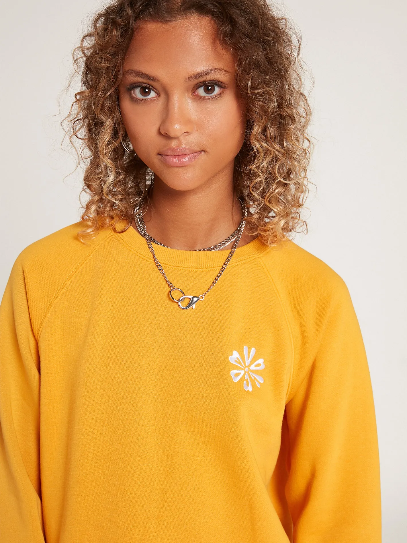 Truly Stokin Crew Sweatshirt -Vintage Gold sold by Volcom product image thumbnail 3