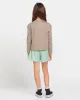 Little Girls Thermality Long Sleeve Shirt - Moondust sold by Volcom