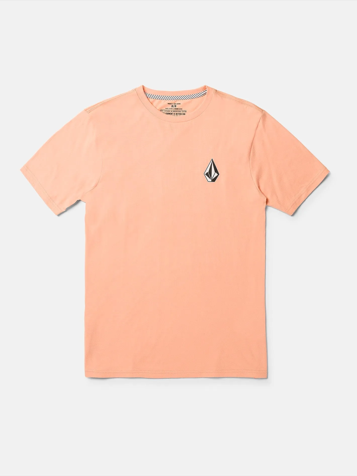 Iconic Stone Short Sleeve Tee - Salmon sold by Volcom