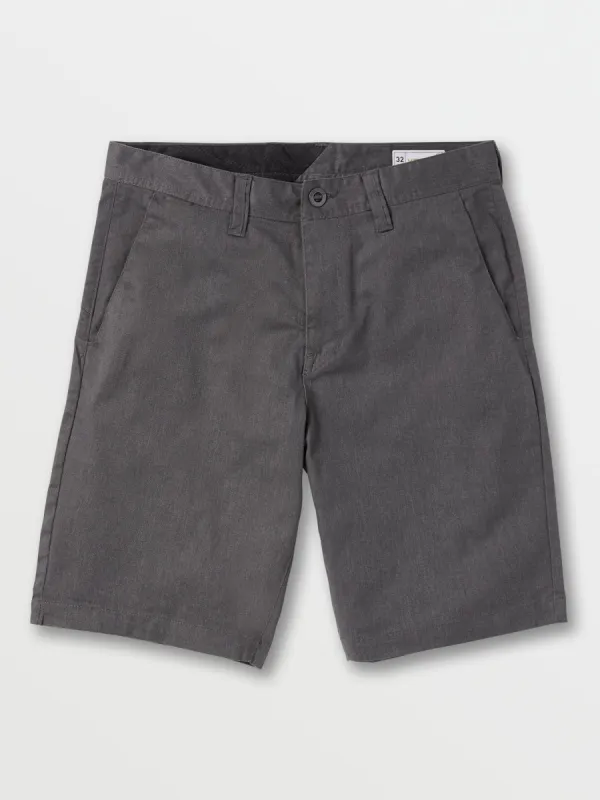 Frickin Chino Shorts - Charcoal Heather sold by Volcom
