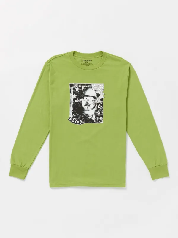 Blastoff Long Sleeve Tee - Seaweed Green sold by Volcom