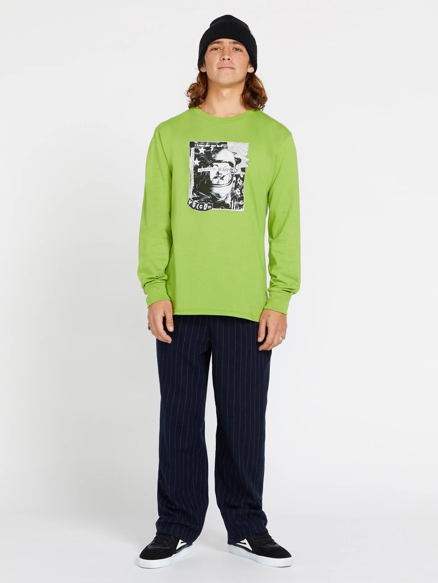 Blastoff Long Sleeve Tee - Seaweed Green sold by Volcom product image thumbnail 3
