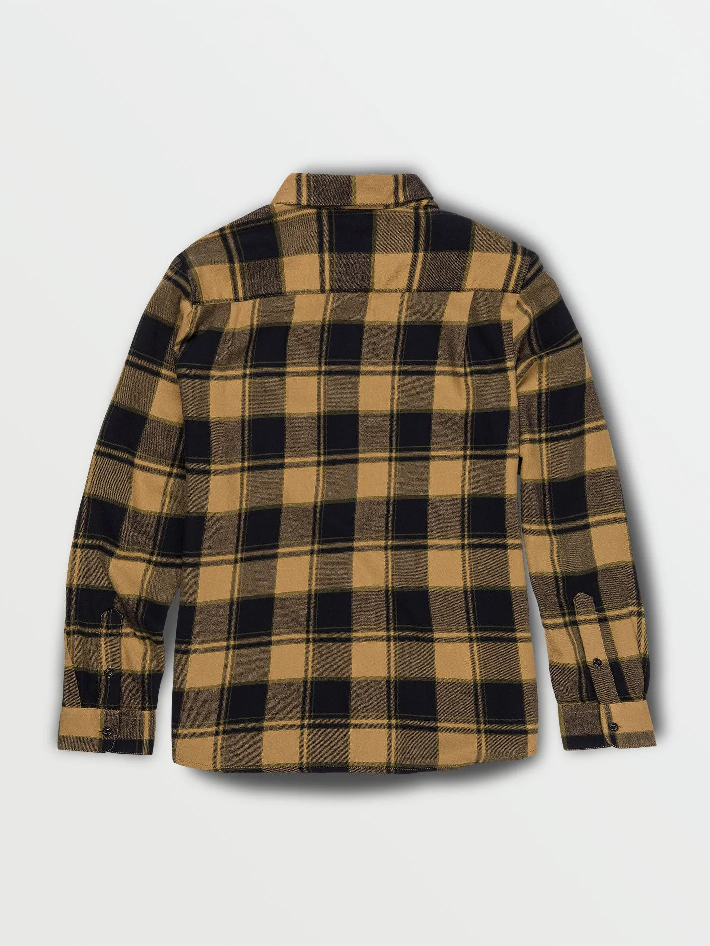 Big Boys Caden Flannel - Dark Khaki sold by Volcom product image thumbnail 2