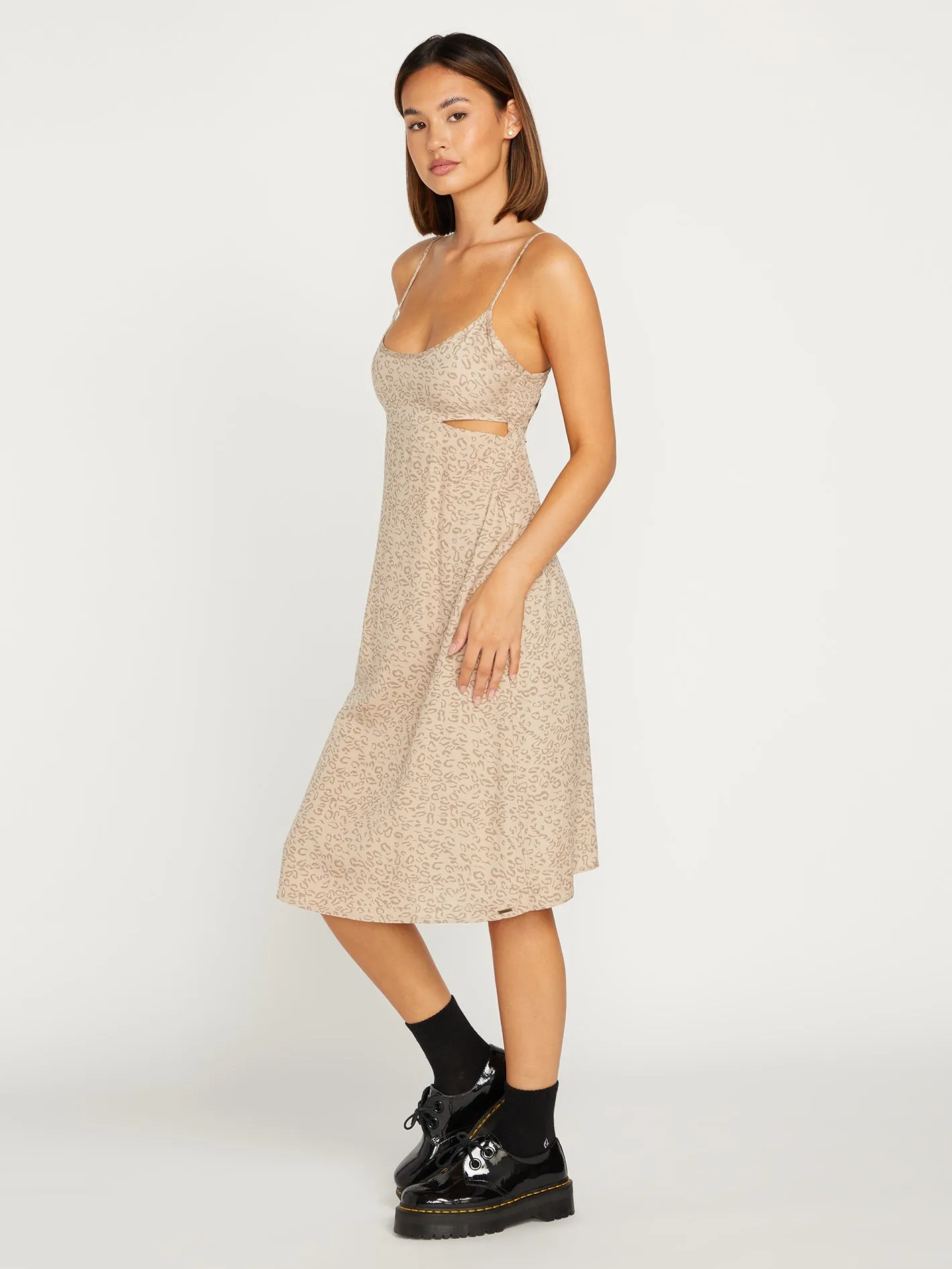 Cha Cha Ching Dress - Taupe sold by Volcom product image thumbnail 4