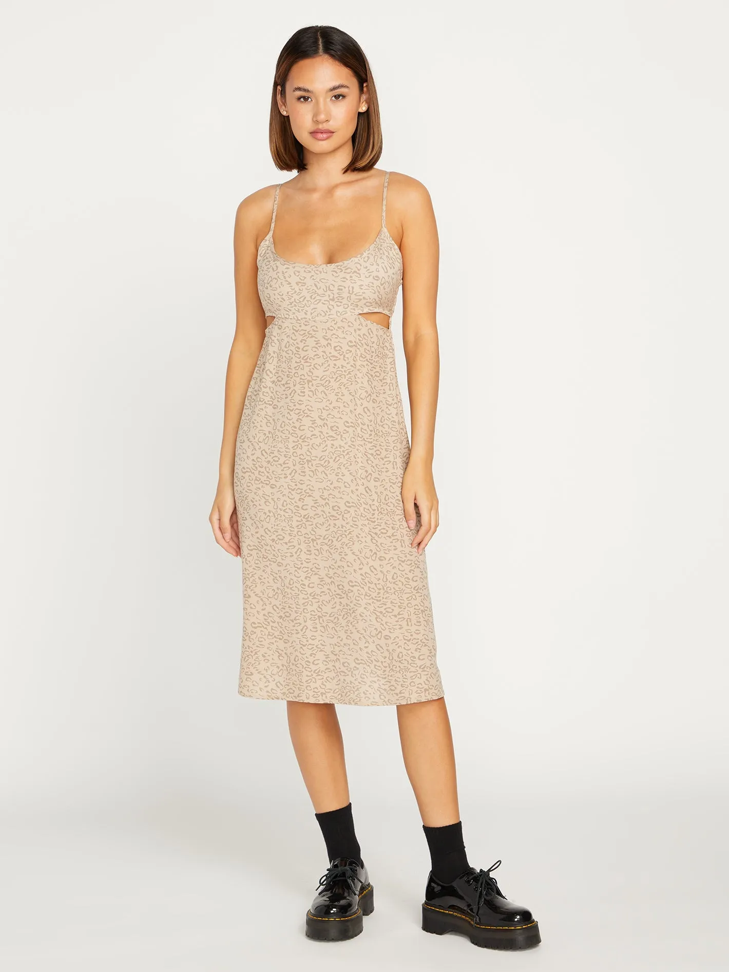 Cha Cha Ching Dress - Taupe sold by Volcom product image thumbnail 2