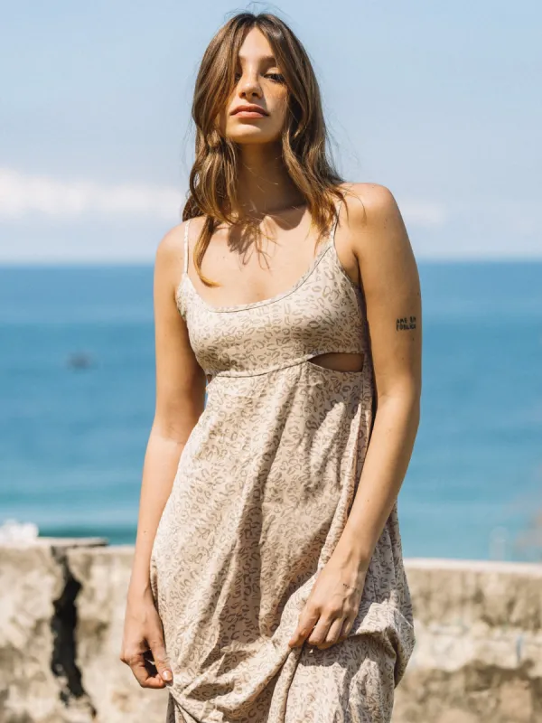 Cha Cha Ching Dress - Taupe sold by Volcom