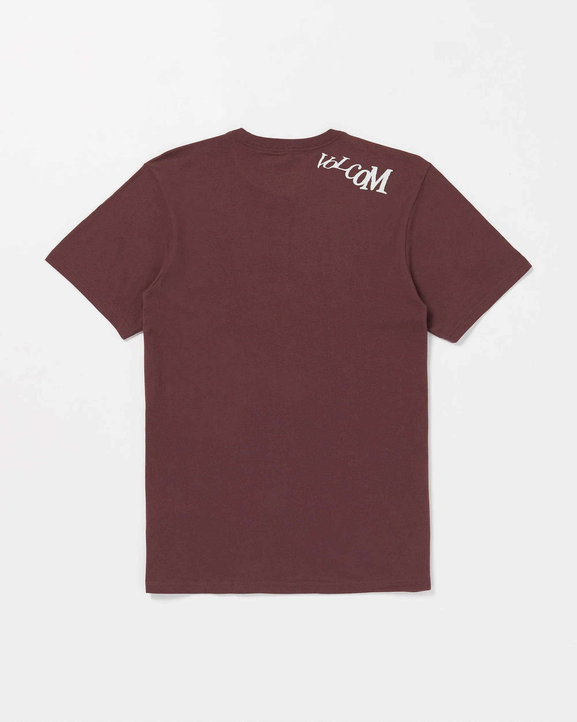 Held Short Sleeve Tee - Merlot sold by Volcom product image thumbnail 3
