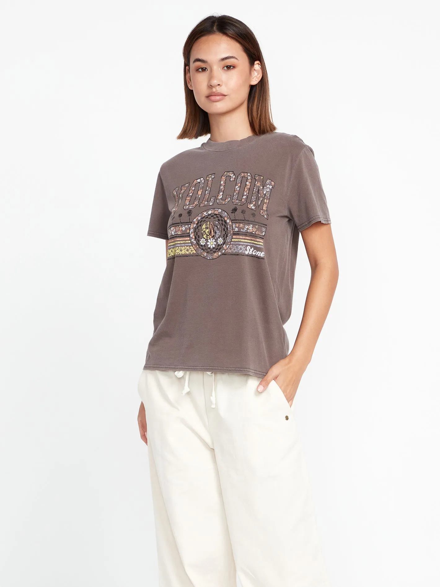 Lock It Up Short Sleeve Tee - Slate Grey sold by Volcom product image thumbnail 3