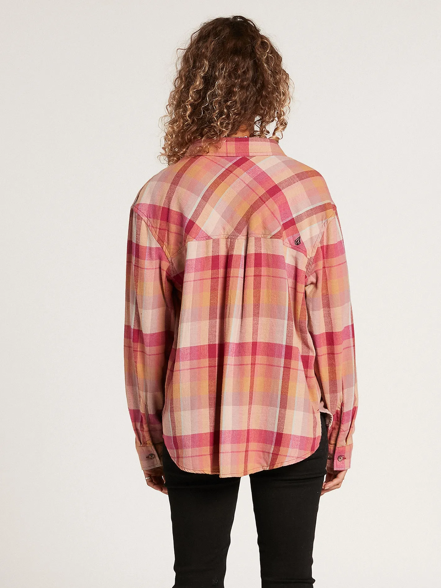 Plaid to Meet U Long Sleeve Flannel - Auburn sold by Volcom product image thumbnail 2