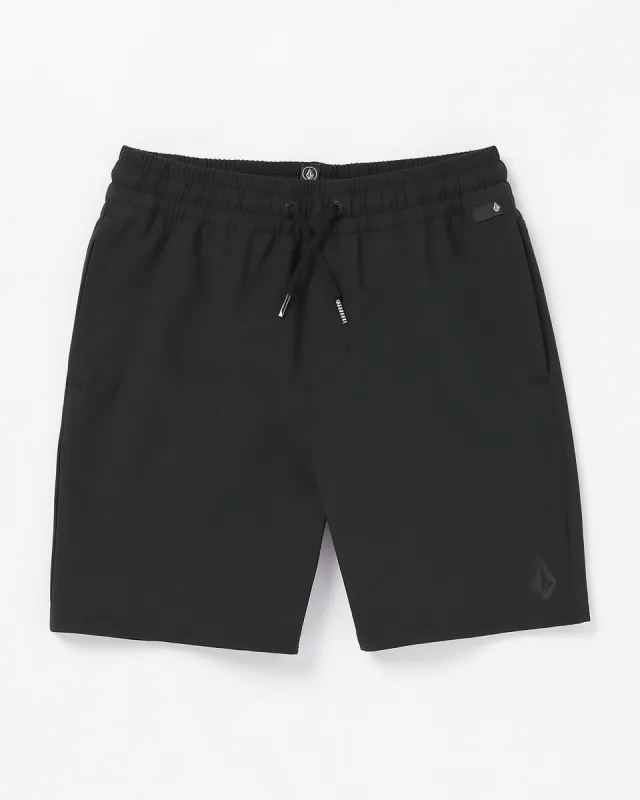 Big Boys Nomoly Hybrid Shorts - Black sold by Volcom