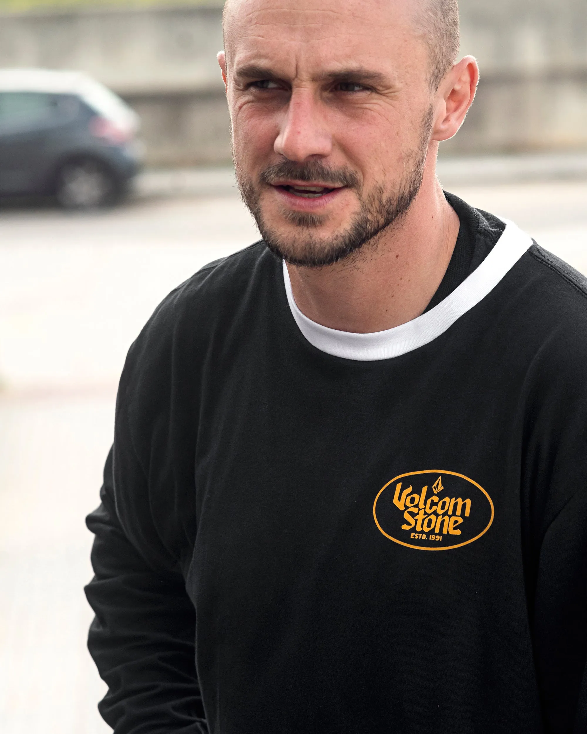 Cognac Long Sleeve Tee - Black sold by Volcom