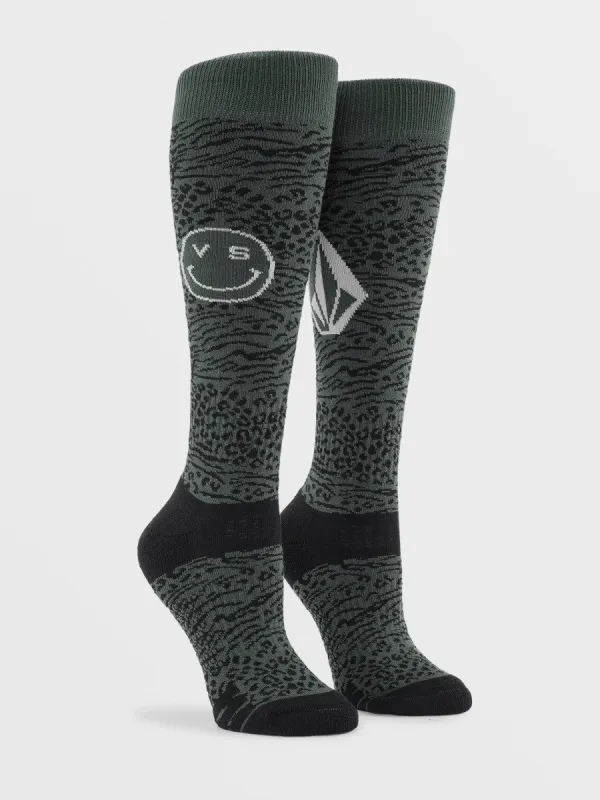 Womens This That Them Socks - Eucalyptus sold by Volcom