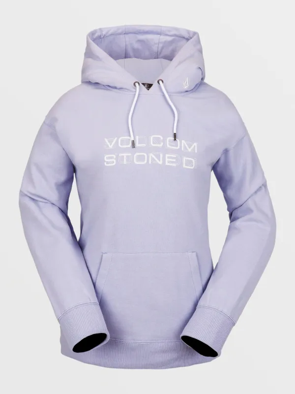 Womens Costus Pullover Fleece - Lilac Ash sold by Volcom