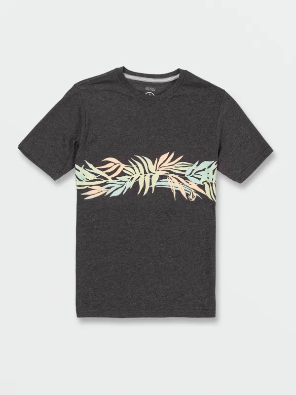 Big Boys Horizen Short Sleeve Tee - Dark Black Heather sold by Volcom