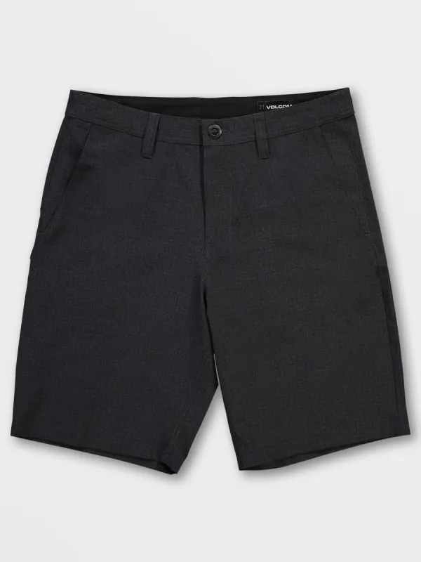 Static Surf N' Turf Hybrid Shorts - Charcoal Heather sold by Volcom