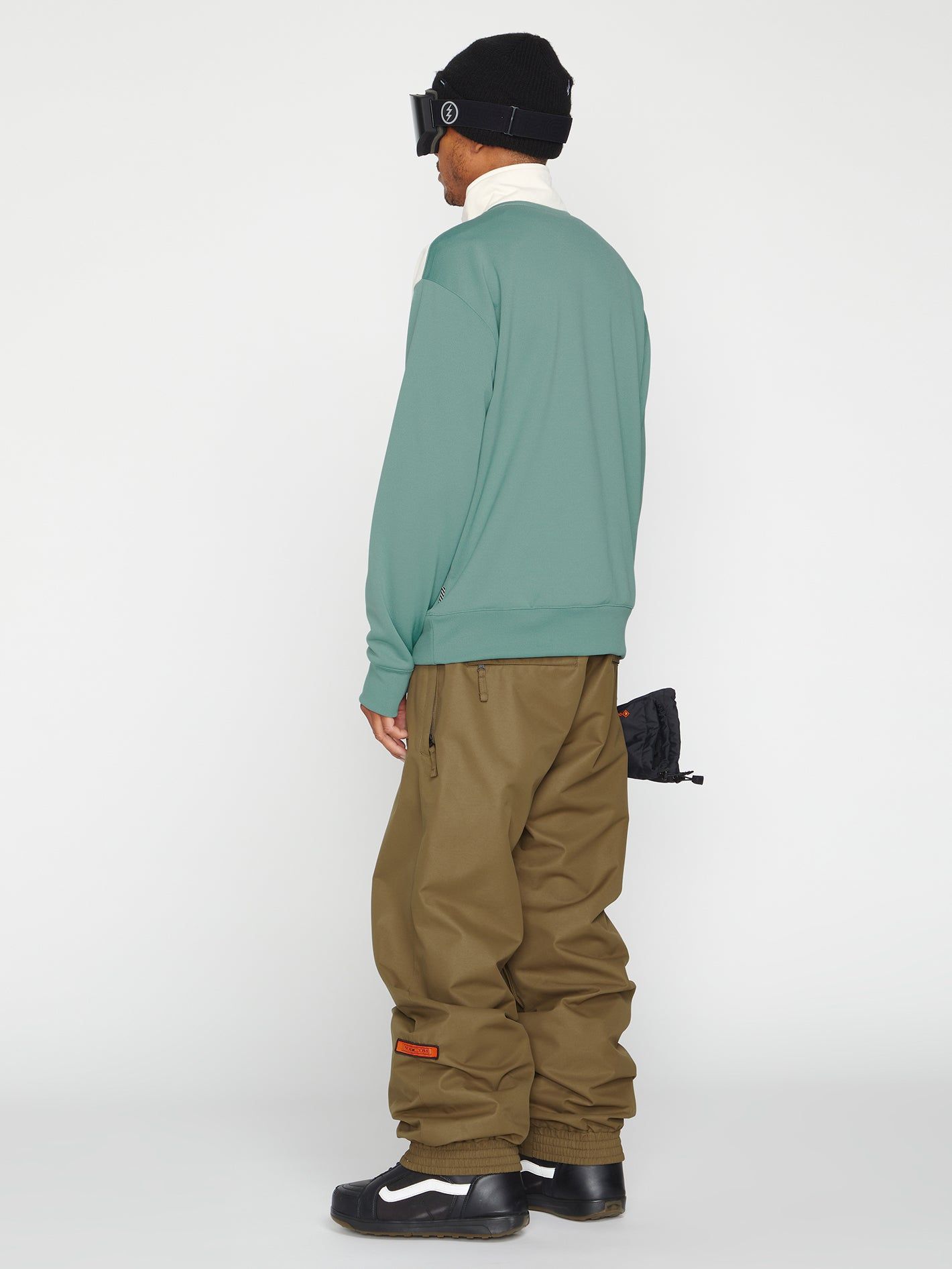 Mens She Crew Fleece - Sage (2022) sold by Volcom product image thumbnail 3