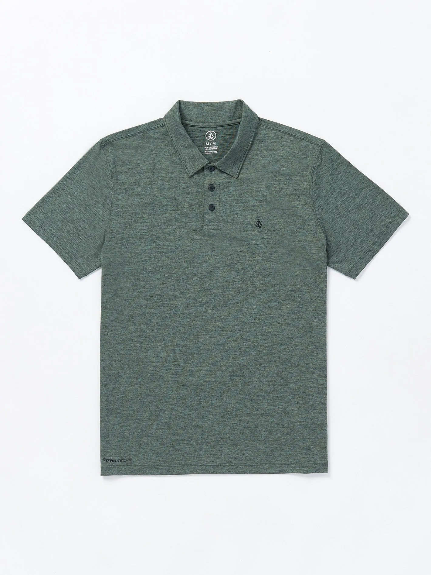 Hazard Pro Polo Short Sleeve Shirt - Fir Green sold by Volcom
