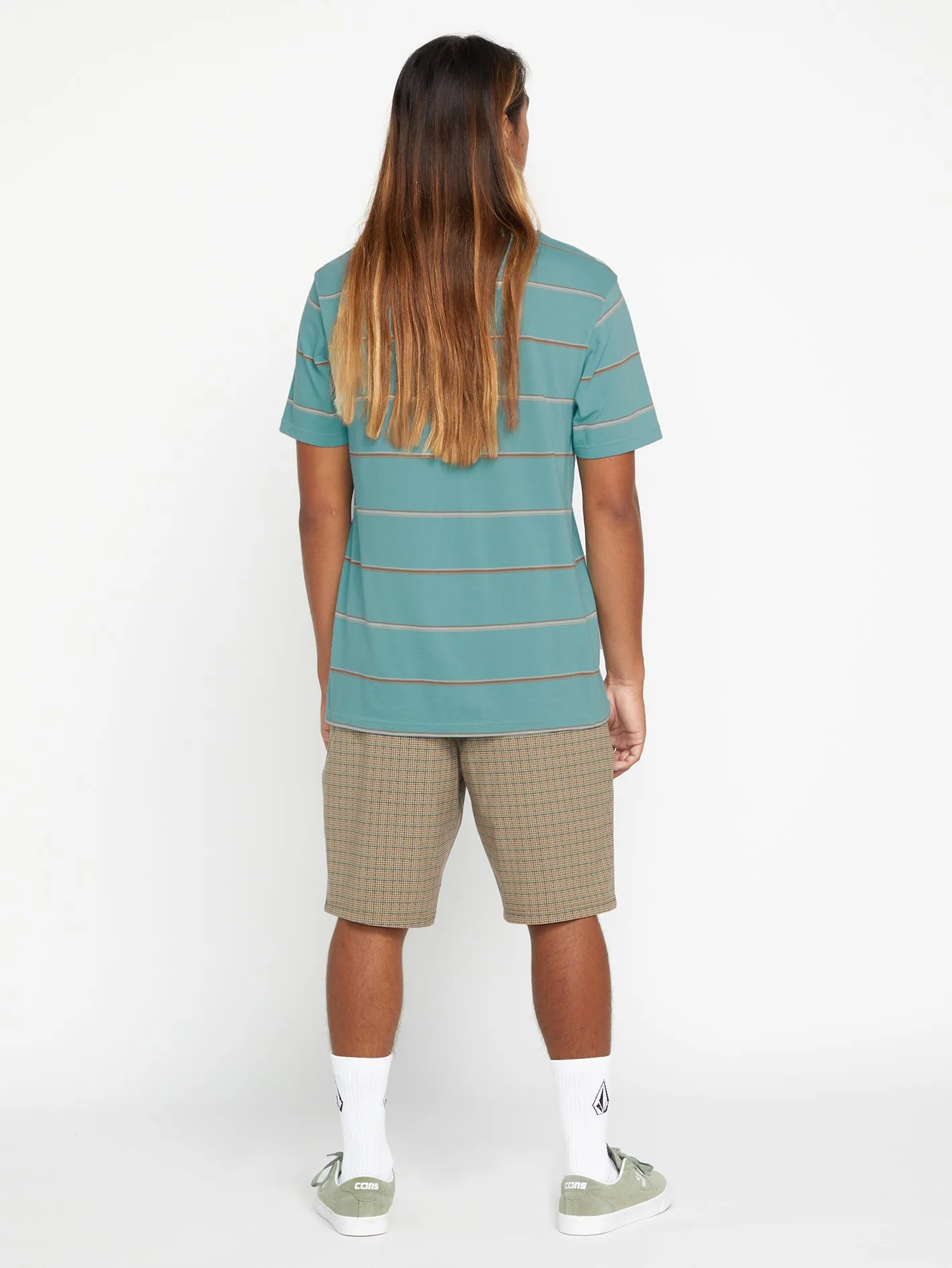Mix Frickin Cross Shred Shorts - Khaki sold by Volcom product image thumbnail 2