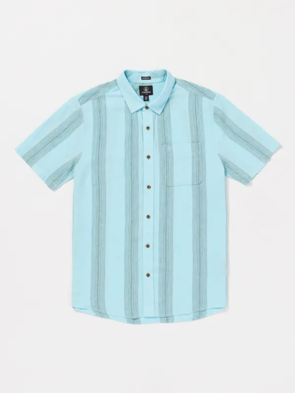 Flaxstone Short Sleeve Shirt - Crystal Blue sold by Volcom
