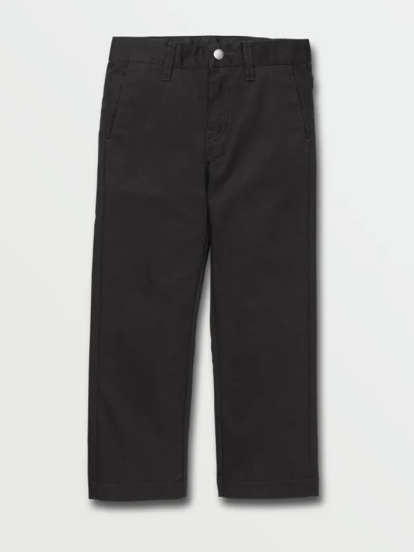 Little Boys Vmontys Pants - Black sold by Volcom