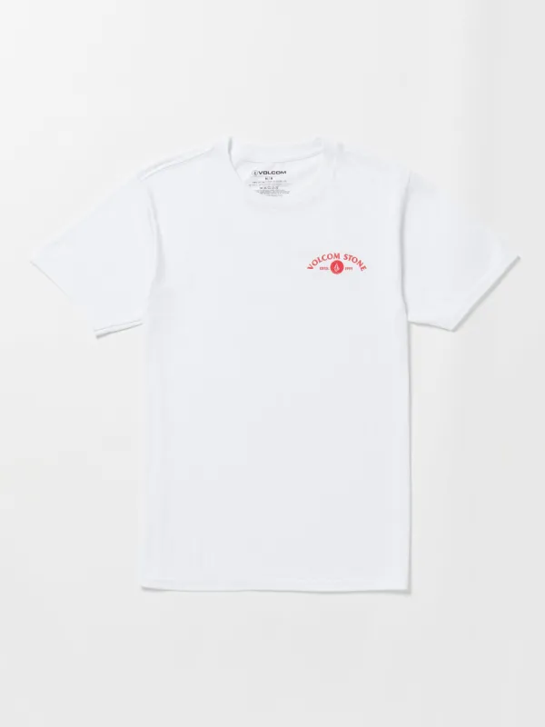 Marcher Short Sleeve Tee - White sold by Volcom