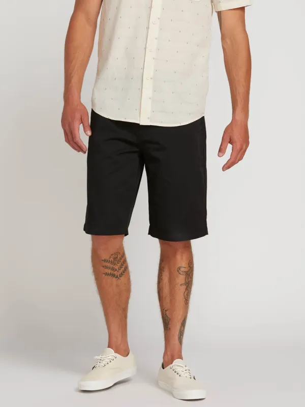 Frickin Chino Shorts - Black sold by Volcom