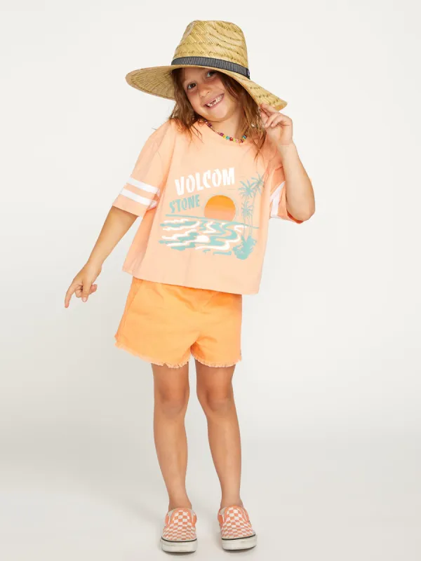 Girls Truly Stoked Tee - Melon sold by Volcom