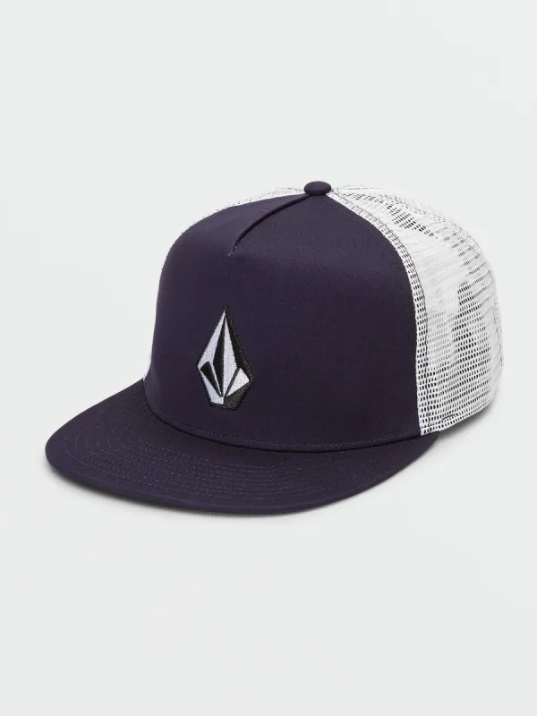 V Full Stone Trucker Hat 2 - Navy sold by Volcom