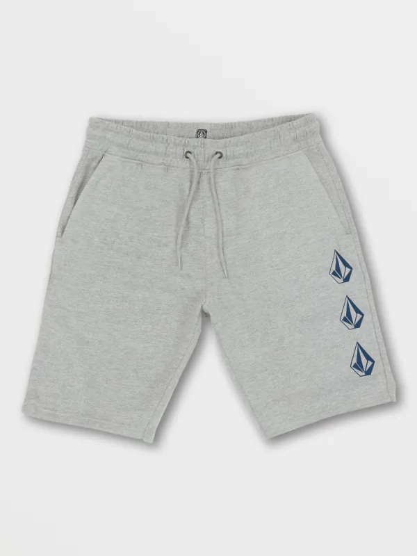 Roundabout Fleece Shorts - Heather Grey 3 sold by Volcom