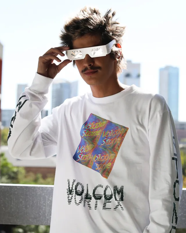 Fergadelic Long Sleeve Tee - White made by Volcom