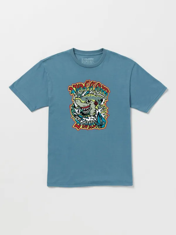 Little Boys Thresher Short Sleeve Tee - Indigo Ridge sold by Volcom