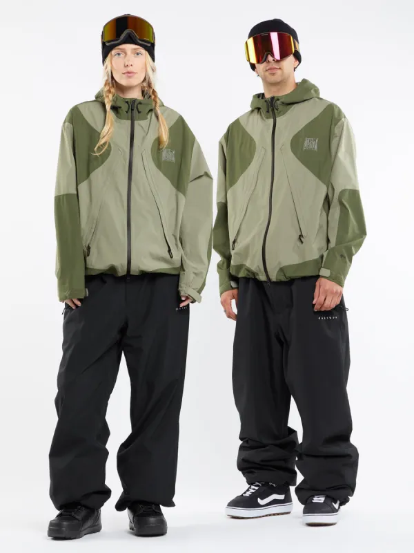 Feeltoogood Gore-Tex Jacket - Light Military sold by Volcom