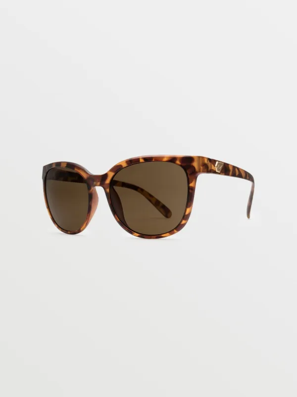 Garden Sunglasses - Matte Tort/Bronze sold by Volcom