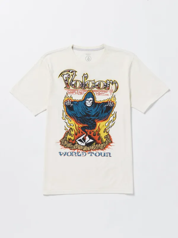 Stone Ghost Short Sleeve Tee - Off White sold by Volcom