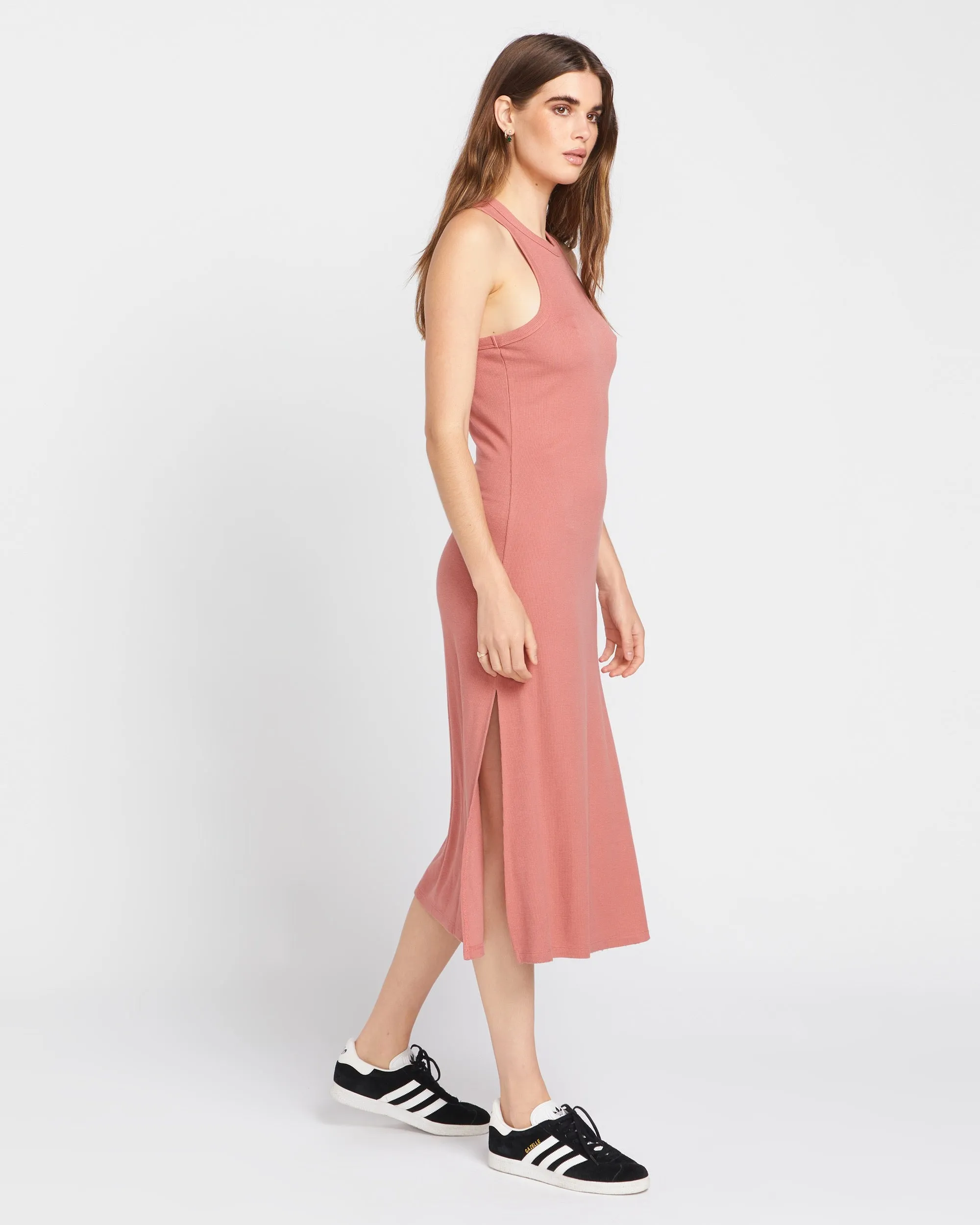 Stonelight Rib Dress - Mauve Rose sold by Volcom product image thumbnail 3