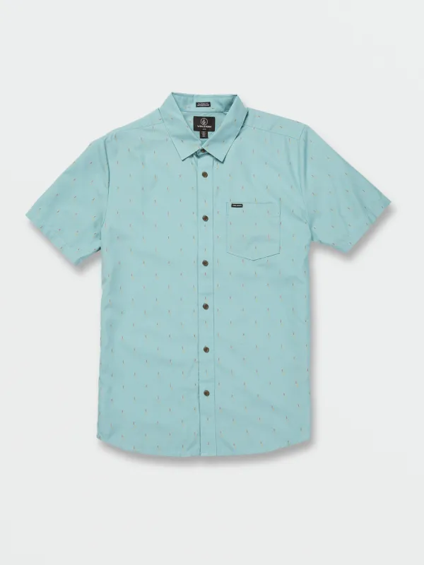 Graffen Short Sleeve Shirt - Cali Blue Heather sold by Volcom