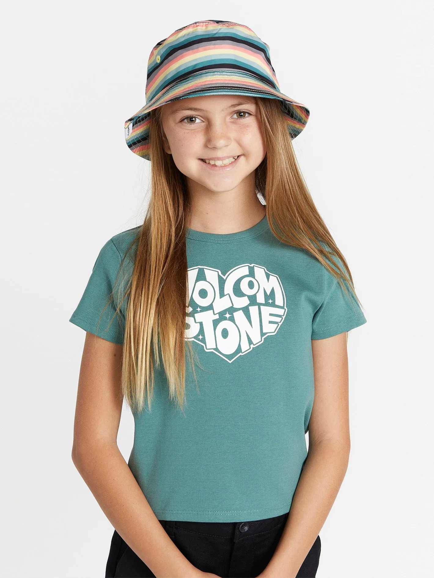 Girls Lived in Lounge Bucket Hat - Reef Pink sold by Volcom product image thumbnail 4