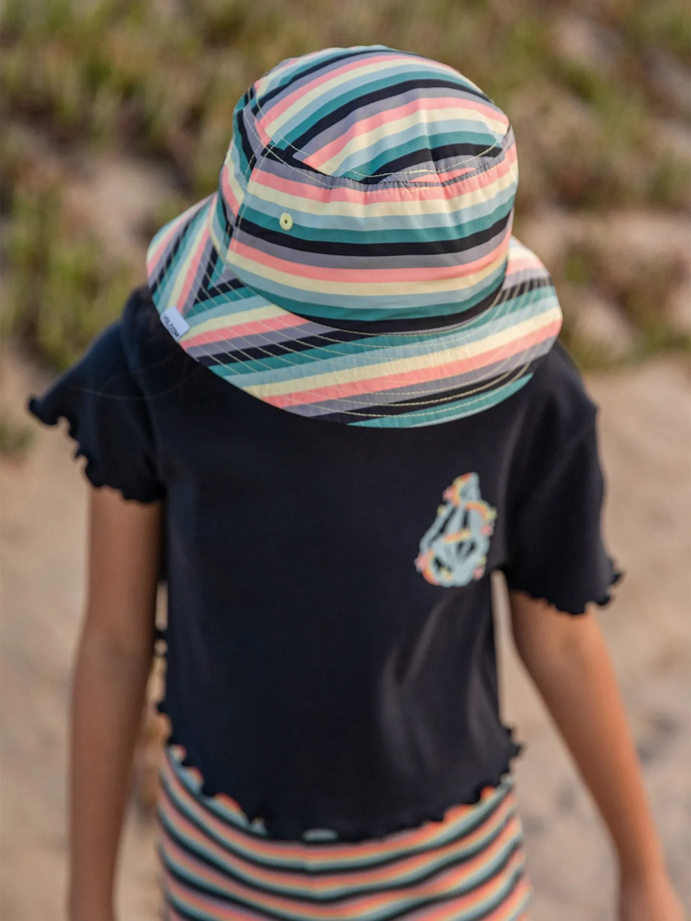 Girls Lived in Lounge Bucket Hat - Reef Pink sold by Volcom product image thumbnail 5