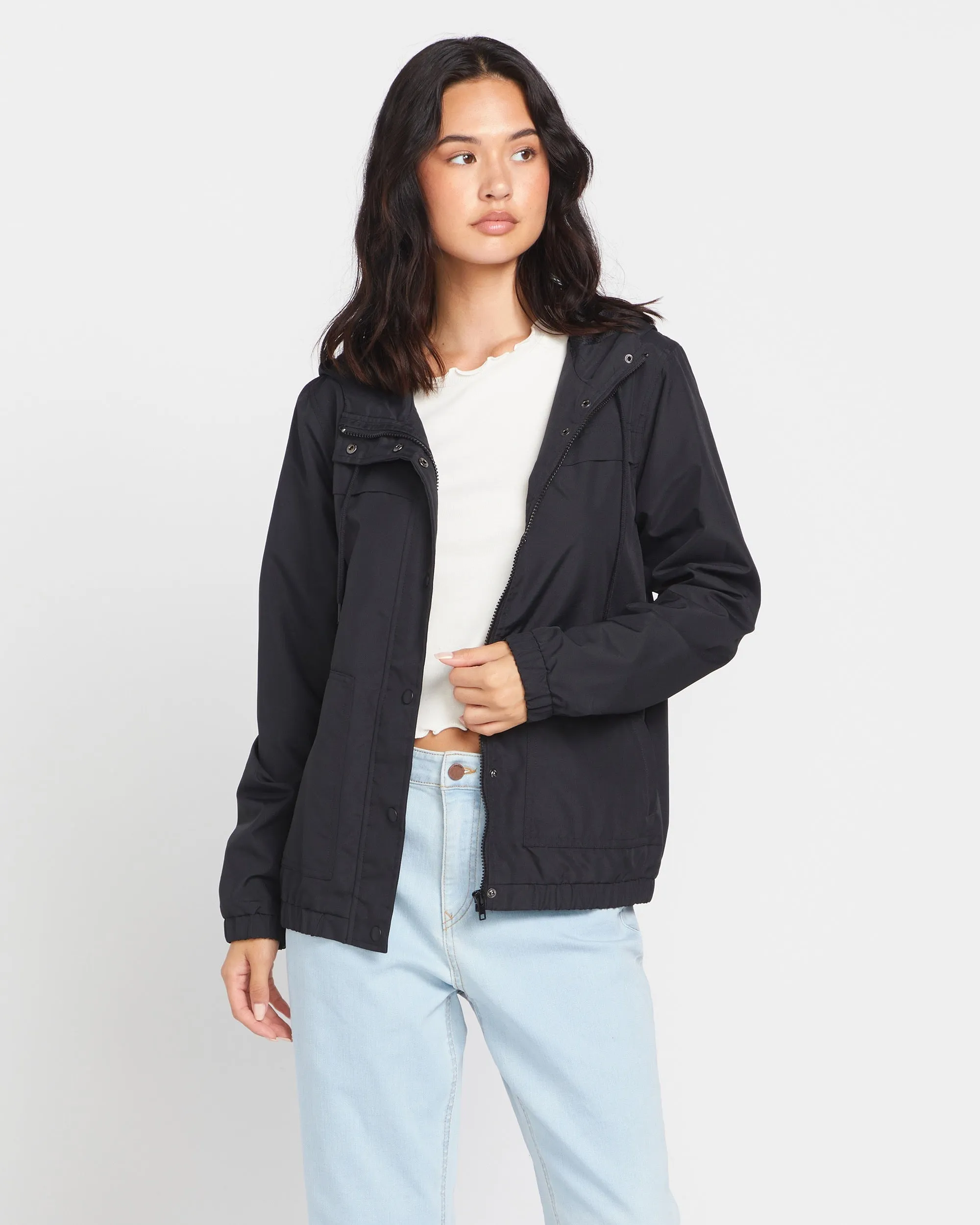 Enemy Stone Jacket - Black sold by Volcom