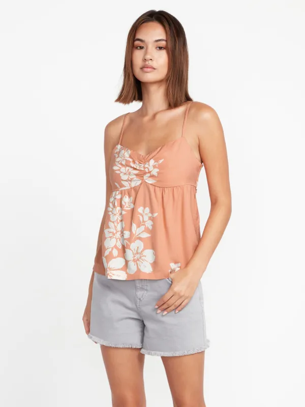 Mucho Mahalo Cami Tank - Clay sold by Volcom