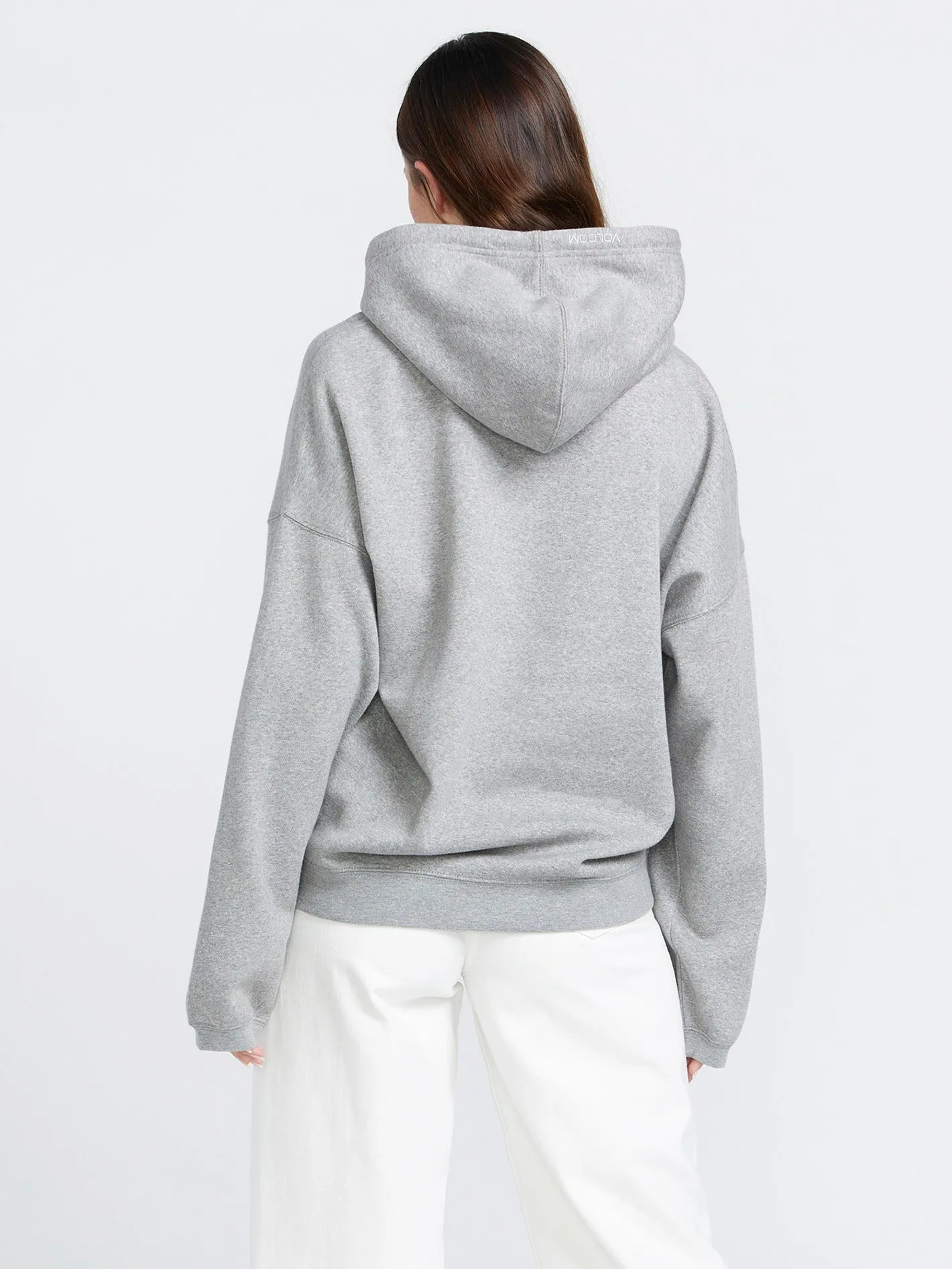 Stone Heart Up Hoodie - Heather Grey sold by Volcom product image thumbnail 2