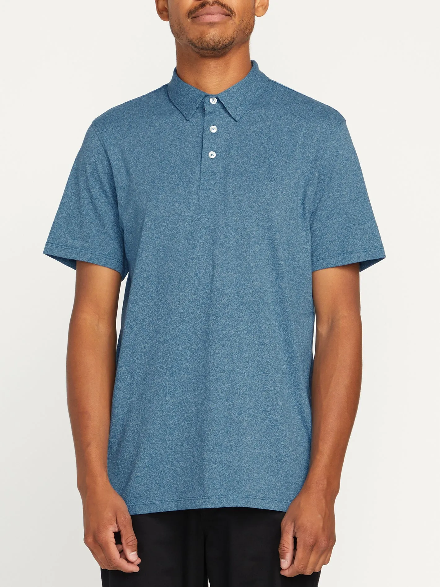 Wowzer Polo Short Sleeve Shirt - Aged Indigo sold by Volcom