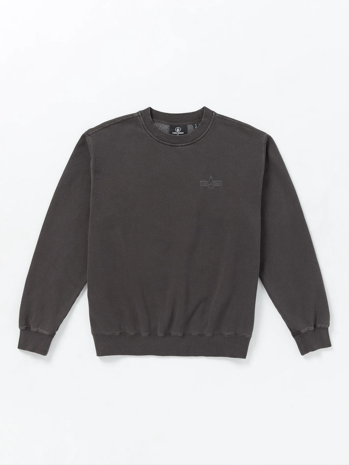 Lifer Crew Sweatshirt - Asphalt Black sold by Volcom product image thumbnail 2