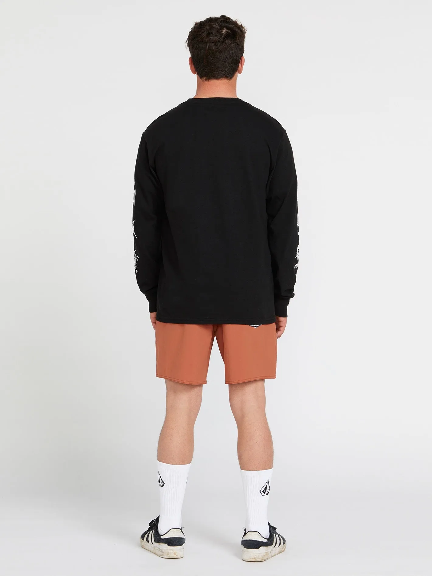 About Time Long Sleeve Tee - Black sold by Volcom product image thumbnail 2
