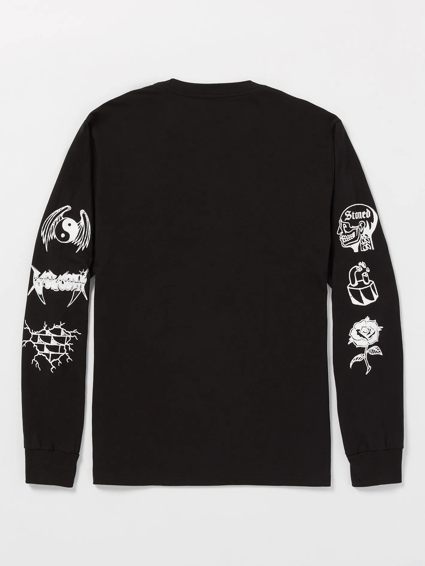 About Time Long Sleeve Tee - Black sold by Volcom product image thumbnail 5