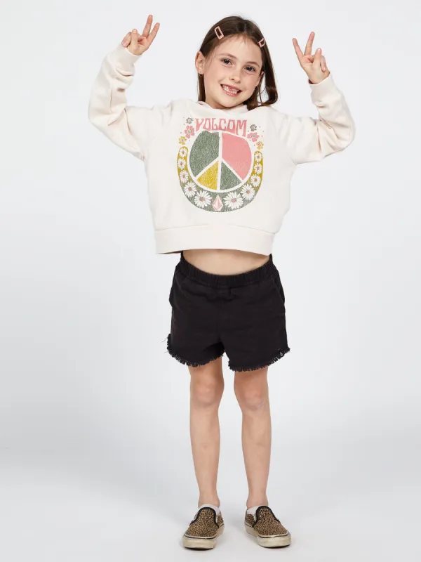 Girls Truly Stokin Hoodie - Sand sold by Volcom