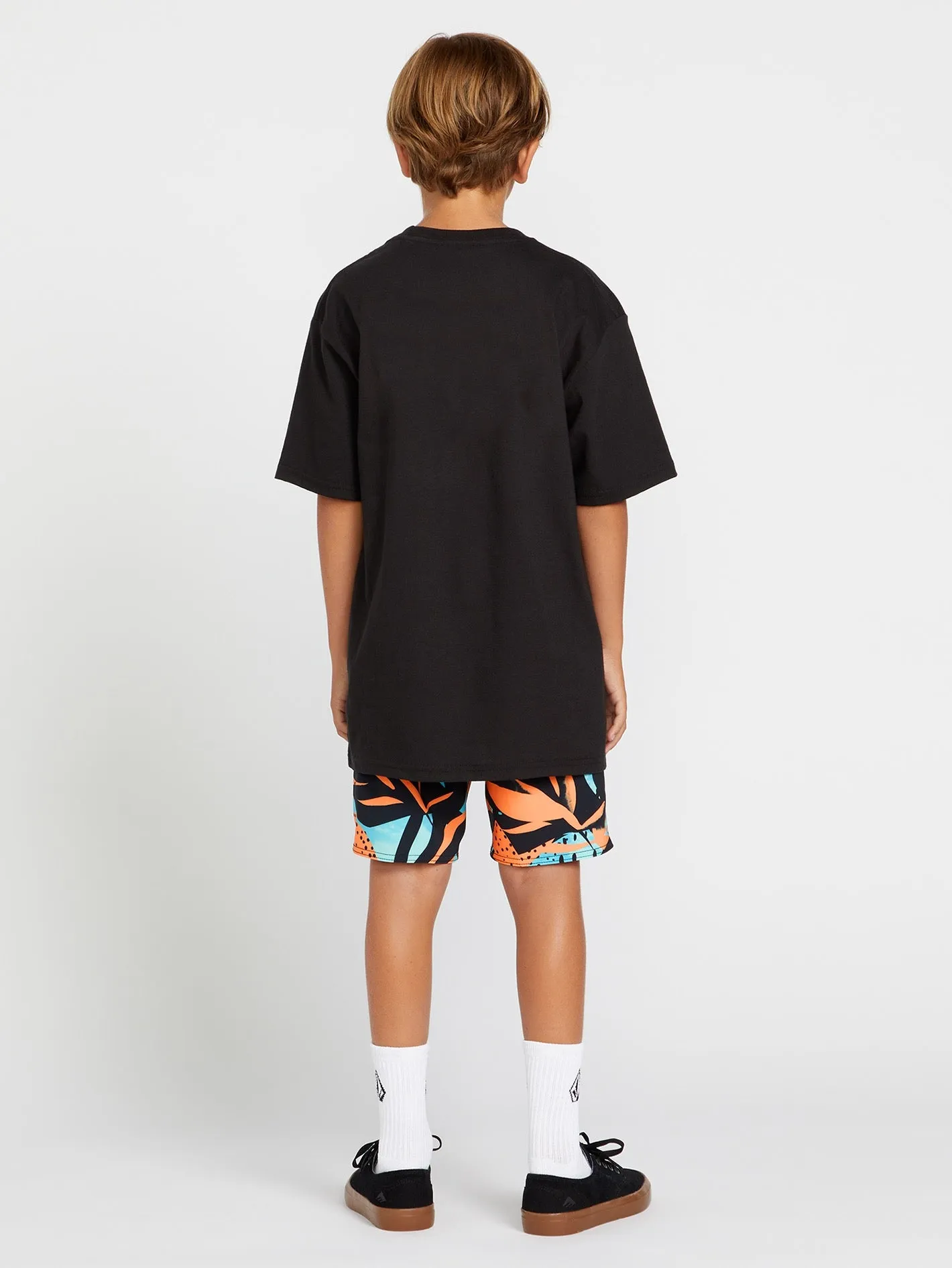 Little Boys Pizzapower Short Sleeve Tee - Black sold by Volcom product image thumbnail 4