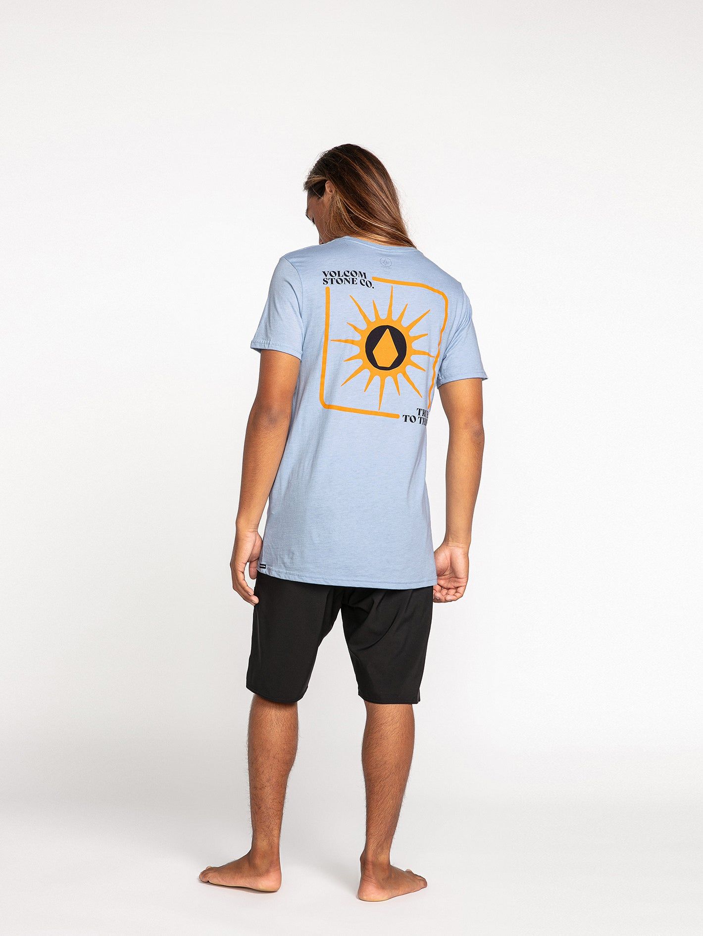 Fun Burn Short Sleeve Tee - Cali Blue Heather sold by Volcom product image thumbnail 2
